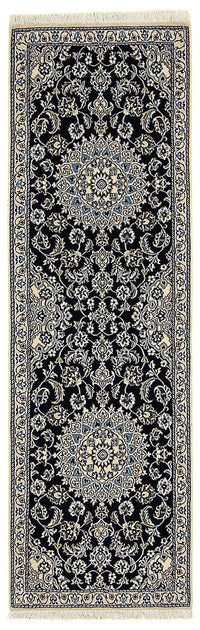 Runner Perser Rug - Nain - Royal - 196 x 61 cm - dark blue