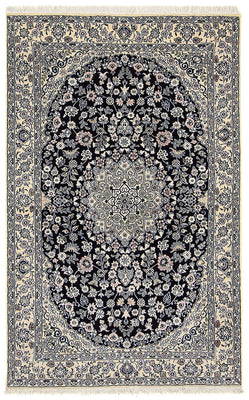 Perser Rug - Nain - Royal - 204 x 128 cm - dark blue