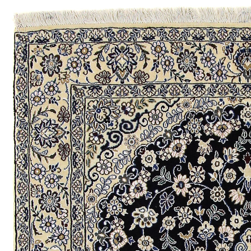 Perser Rug - Nain - Royal - 202 x 130 cm - dark blue