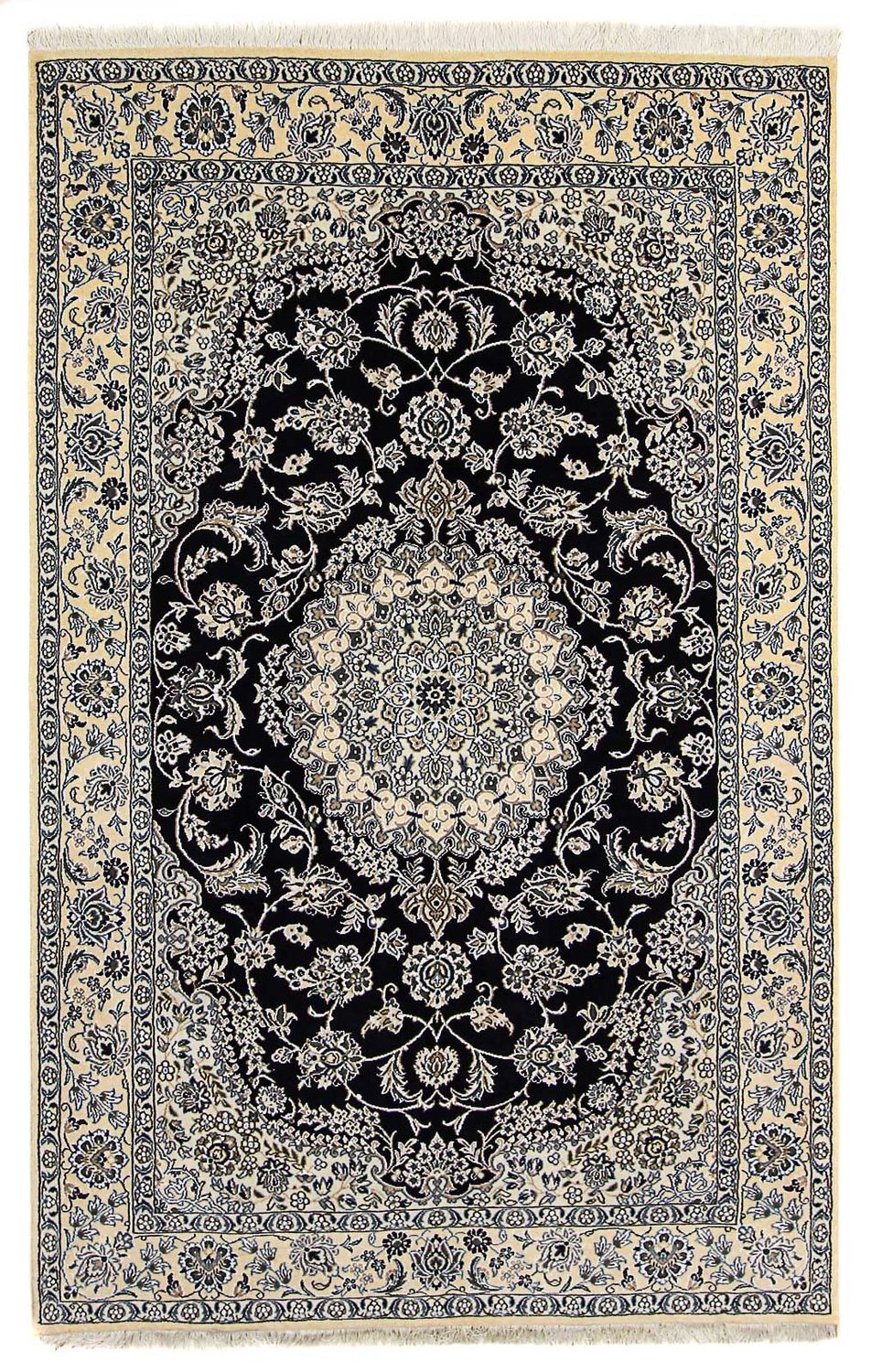 Perser Rug - Nain - Royal - 246 x 154 cm - dark blue