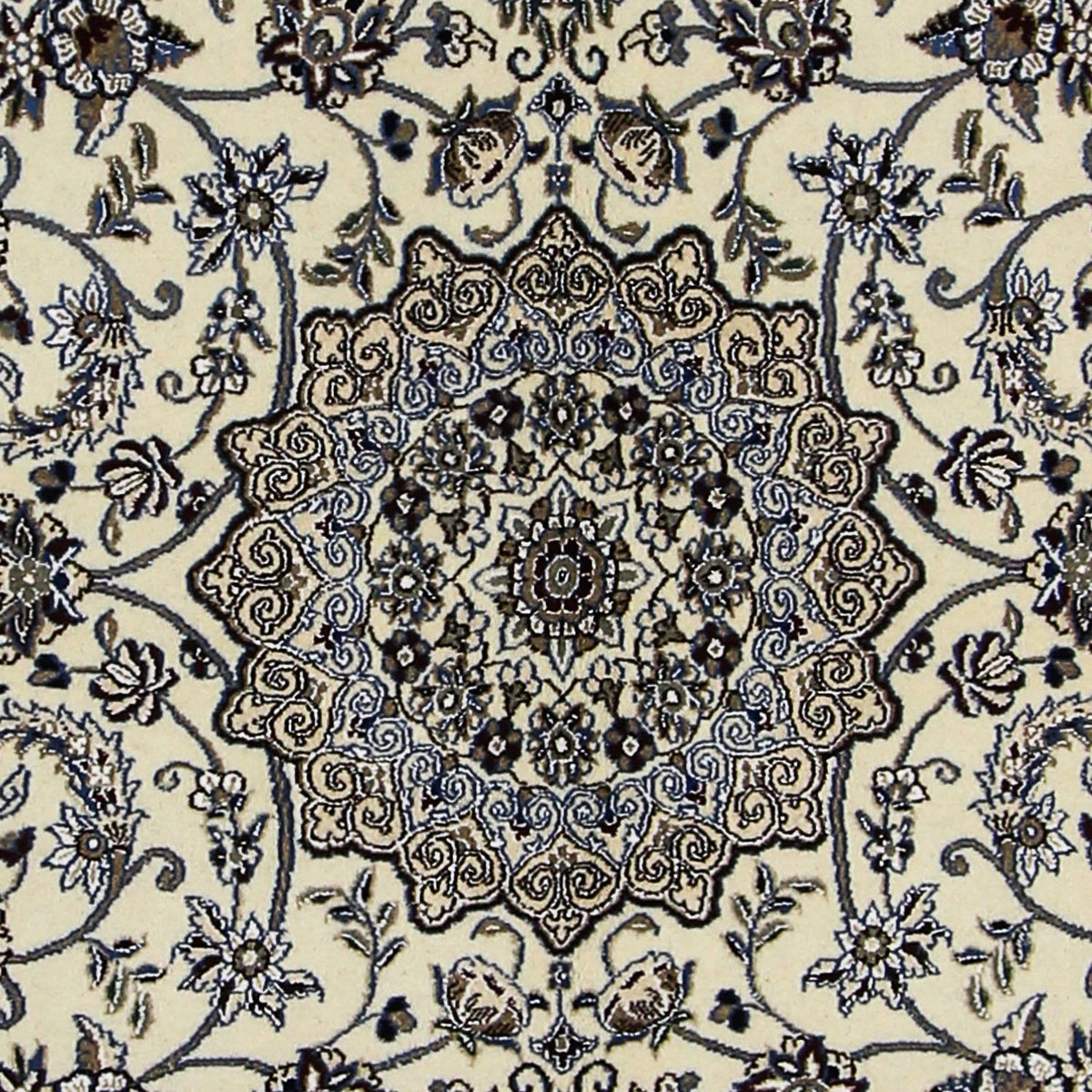 Perser Rug - Nain - Royal - 206 x 130 cm - beige