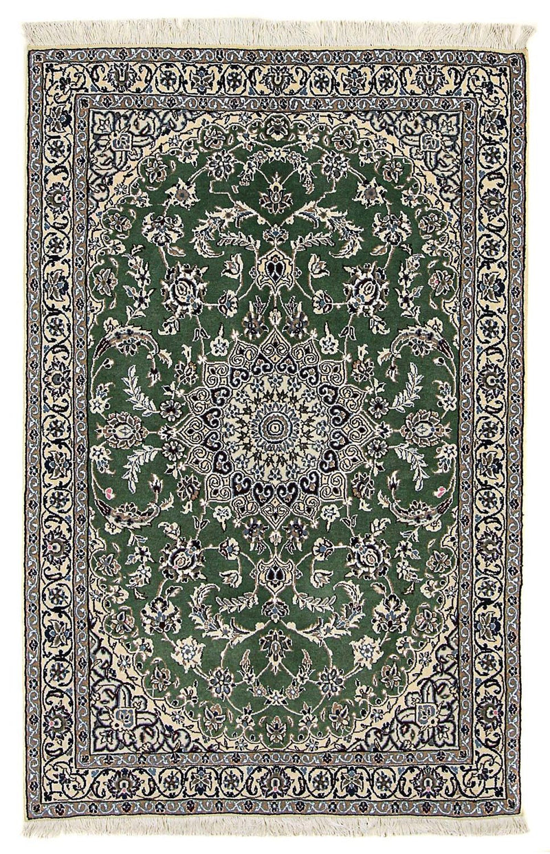 Perser Rug - Nain - Royal - 185 x 118 cm - dark green
