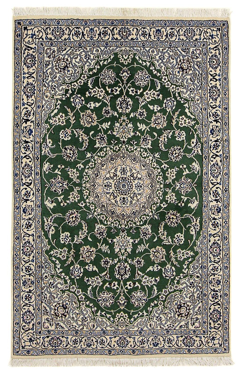 Perser Rug - Nain - Royal - 180 x 115 cm - dark green