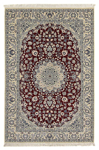 Perser Rug - Nain - Royal - 218 x 156 cm - dark red