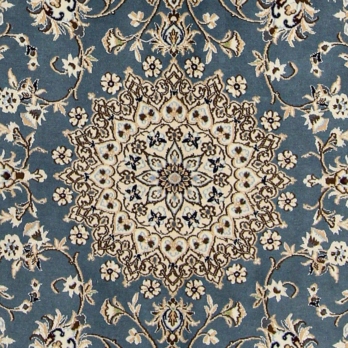 Perser Rug - Nain - Royal - 204 x 128 cm - dark blue