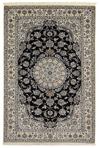 Perser Rug - Nain - Royal - 233 x 155 cm - dark blue