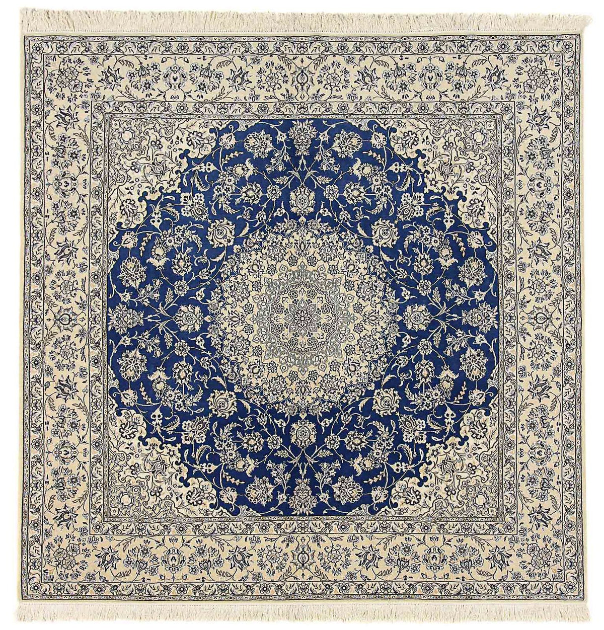 Perser Rug - Nain - Royal square  - 250 x 250 cm - blue