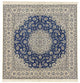 Perser Rug - Nain - Royal square  - 250 x 250 cm - blue