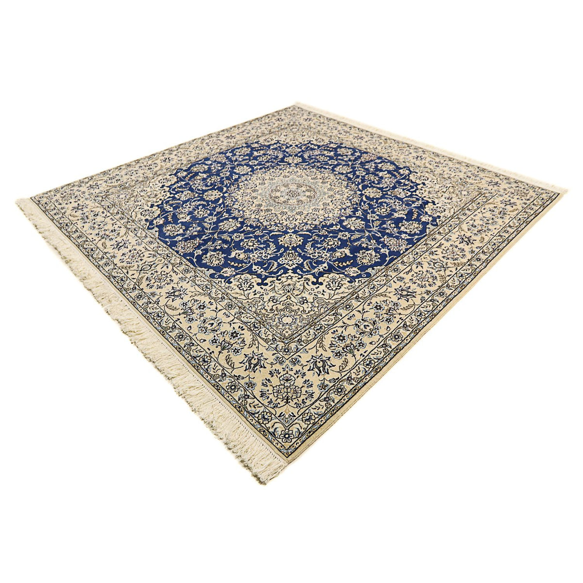 Perser Rug - Nain - Royal square  - 250 x 250 cm - blue