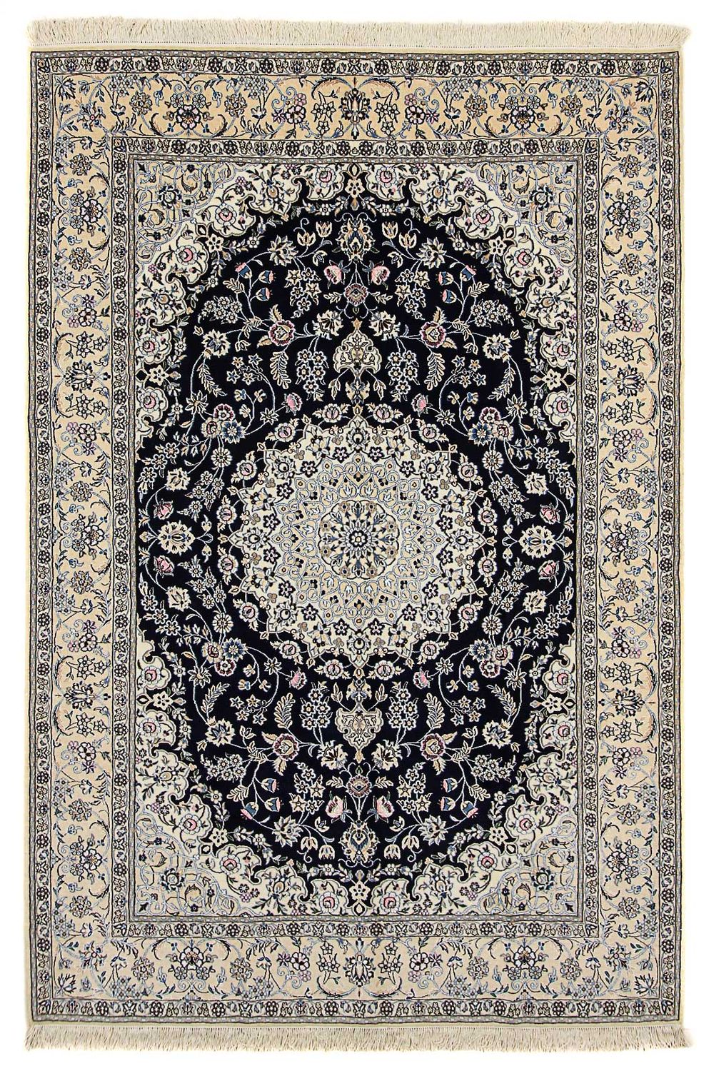 Perser Rug - Nain - Royal - 303 x 205 cm - dark blue