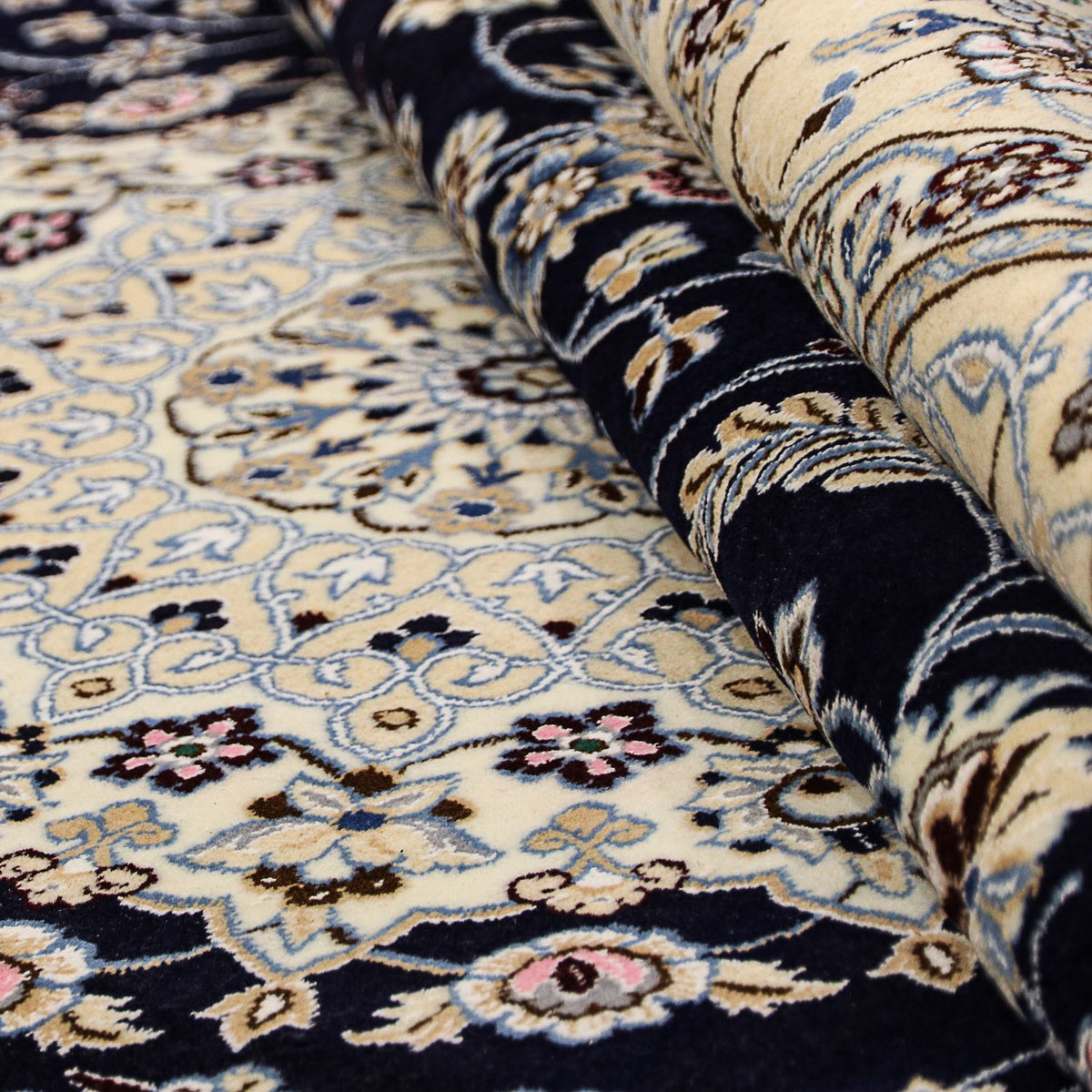 Perser Rug - Nain - Royal - 303 x 205 cm - dark blue