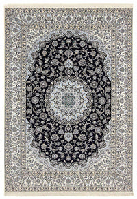 Perser Rug - Nain - Premium - 358 x 254 cm - dark blue