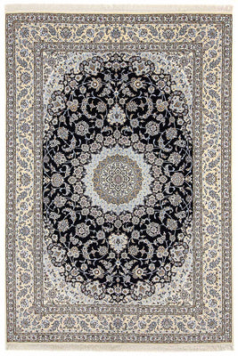 Perser Rug - Nain - Royal - 356 x 248 cm - dark blue