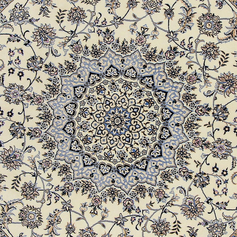 Perser Rug - Nain - Premium round  - 200 x 200 cm - beige
