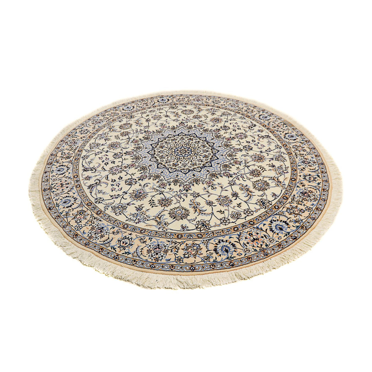Perser Rug - Nain - Premium round  - 200 x 200 cm - beige