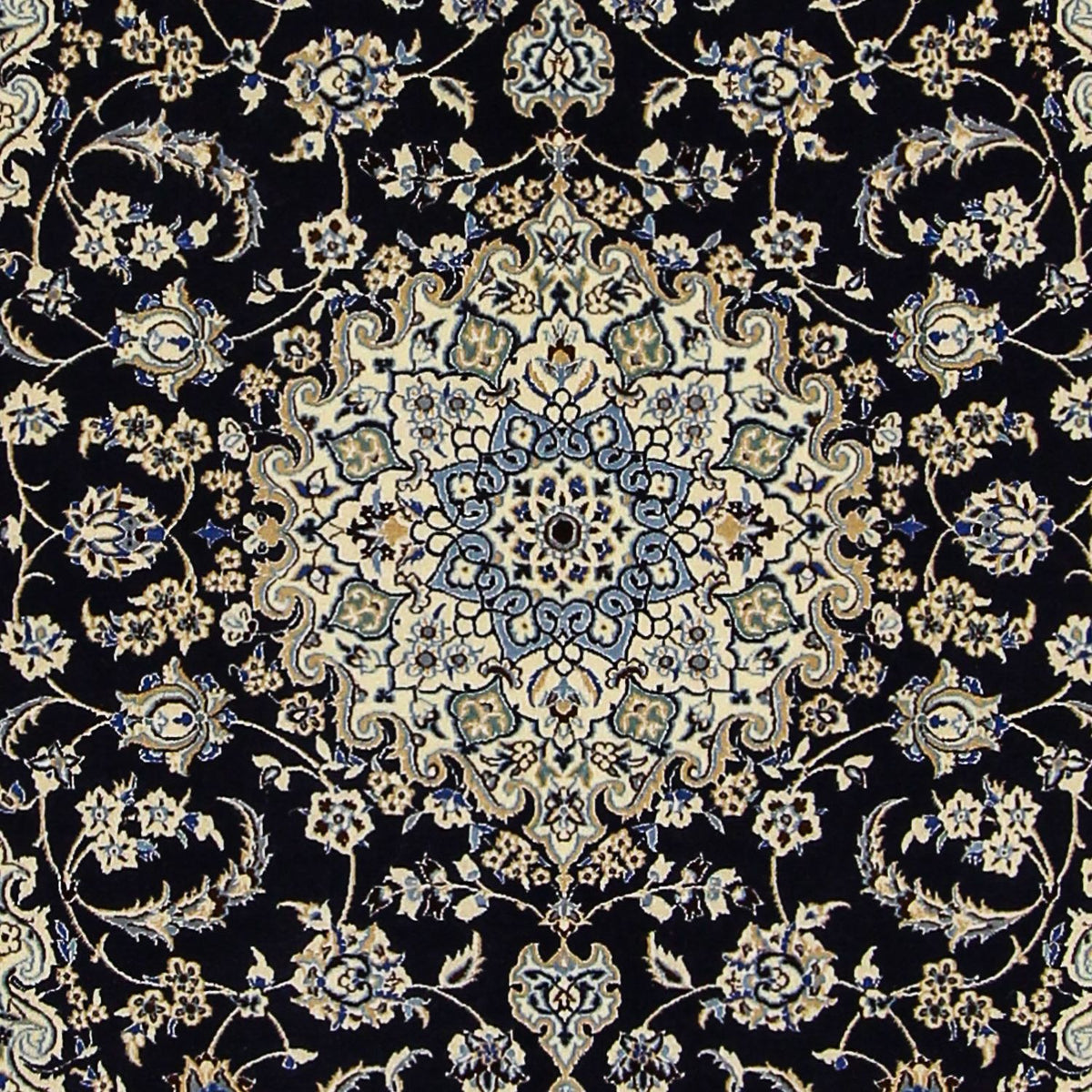 Perser Rug - Nain - Premium - 155 x 108 cm - dark blue