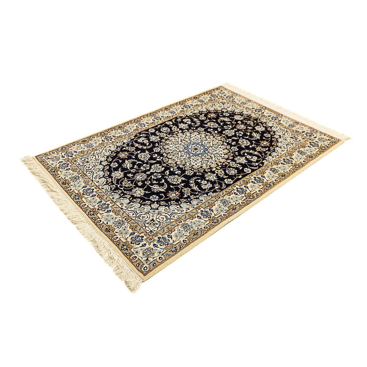 Perser Rug - Nain - Premium - 155 x 108 cm - dark blue