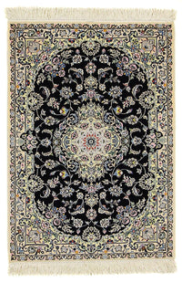 Perser Rug - Nain - Premium - 117 x 80 cm - dark blue