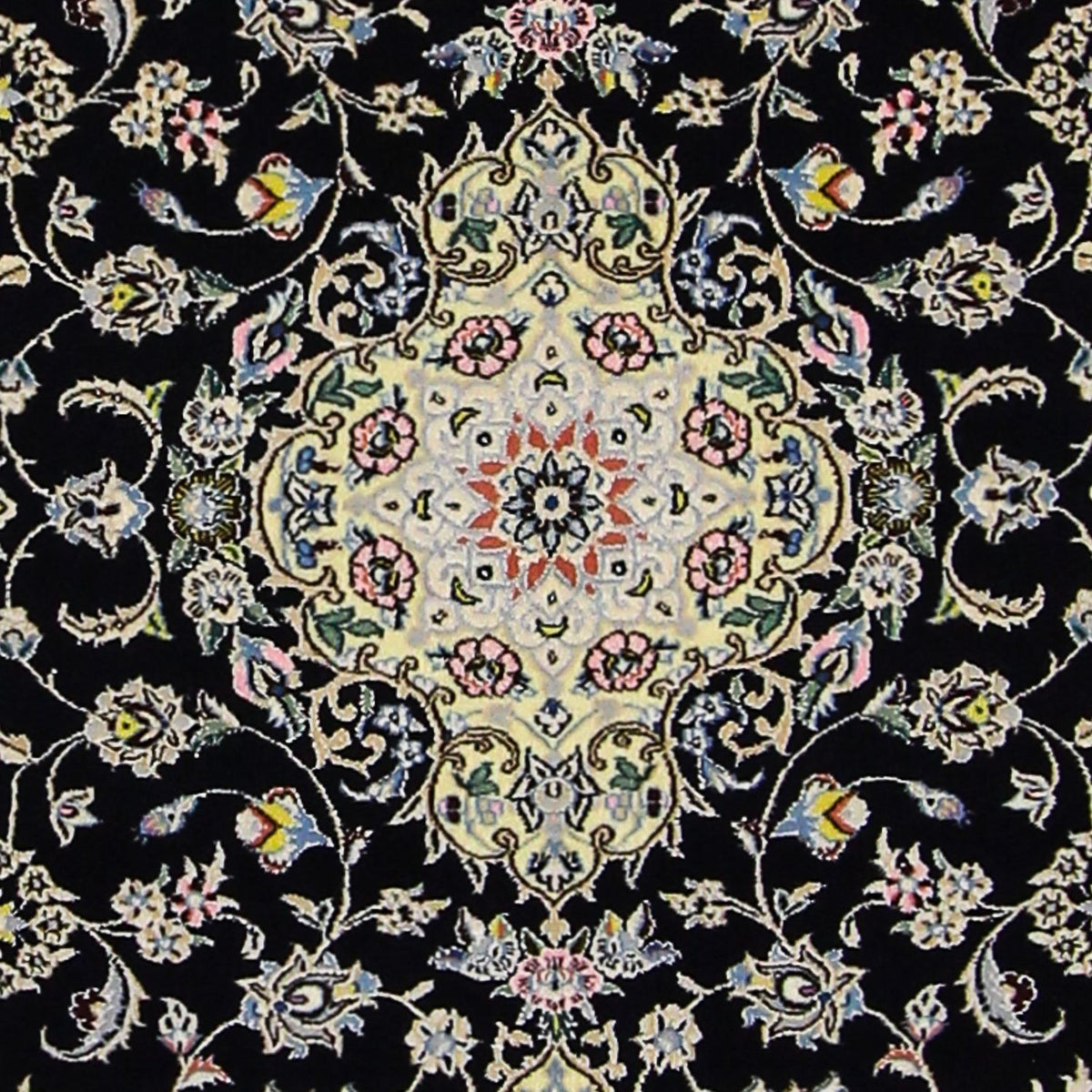 Perser Rug - Nain - Premium - 117 x 80 cm - dark blue