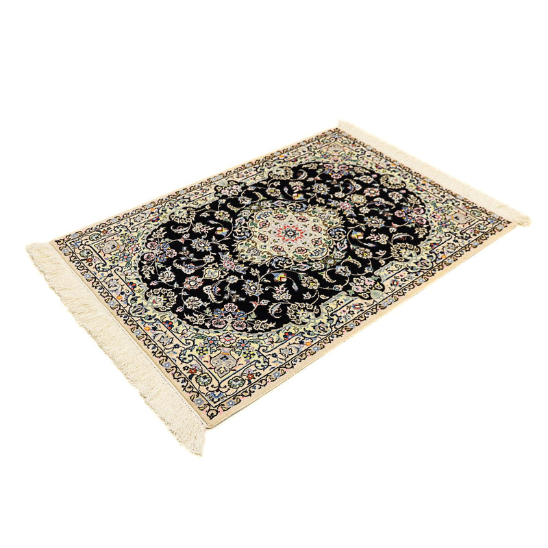Perser Rug - Nain - Premium - 117 x 80 cm - dark blue