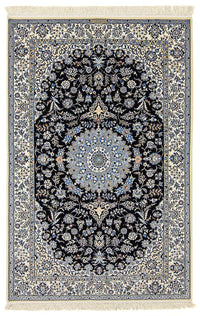 Perser Rug - Nain - Premium - 200 x 130 cm - dark blue