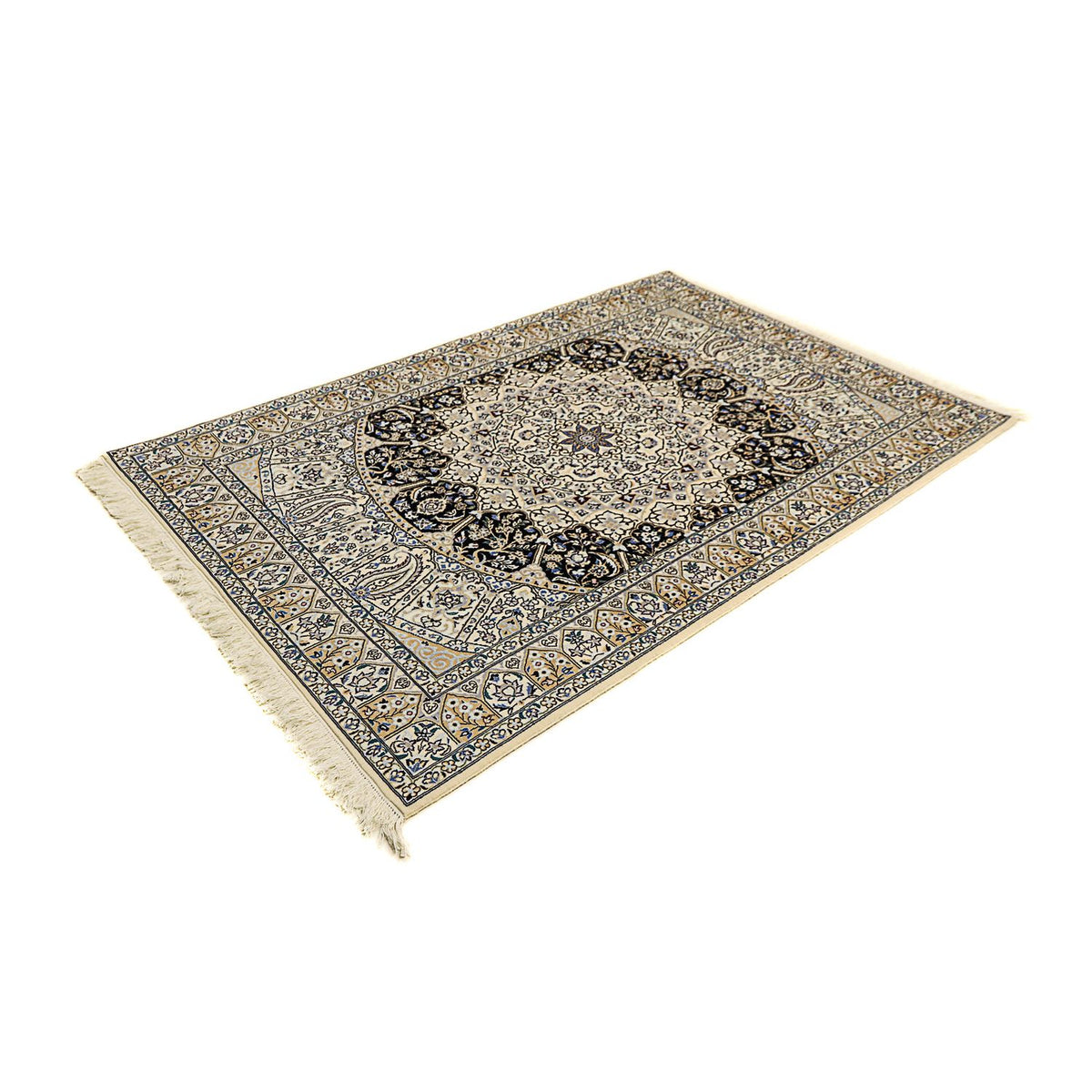Perser Rug - Nain - Premium - 190 x 128 cm - beige