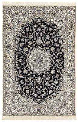 Perser Rug - Nain - Premium - 246 x 167 cm - dark blue