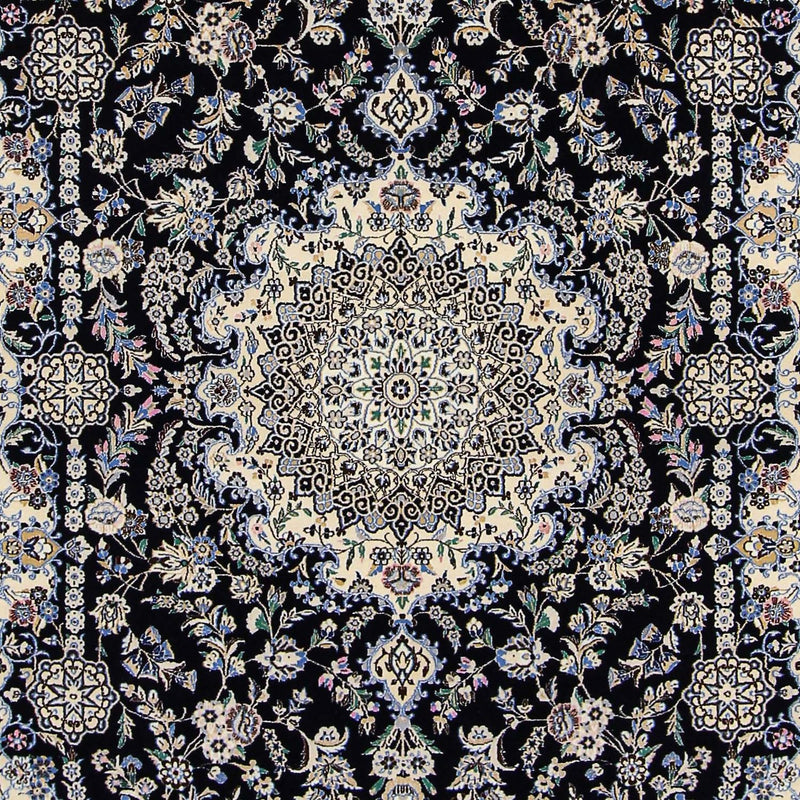 Perser Rug - Nain - Premium - 246 x 162 cm - dark blue