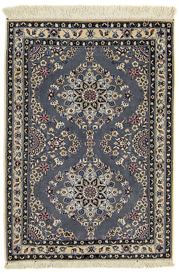Perser Rug - Nain - Premium - 107 x 76 cm - grey