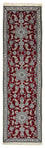 Runner Perser Rug - Nain - 290 x 82 cm - dark red