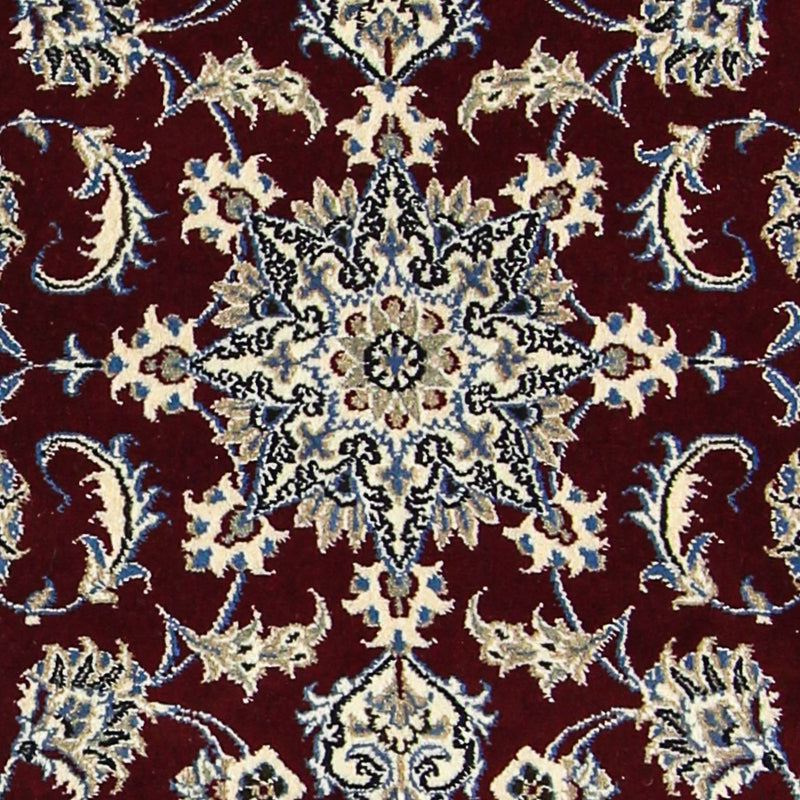 Runner Perser Rug - Nain - 286 x 78 cm - dark red