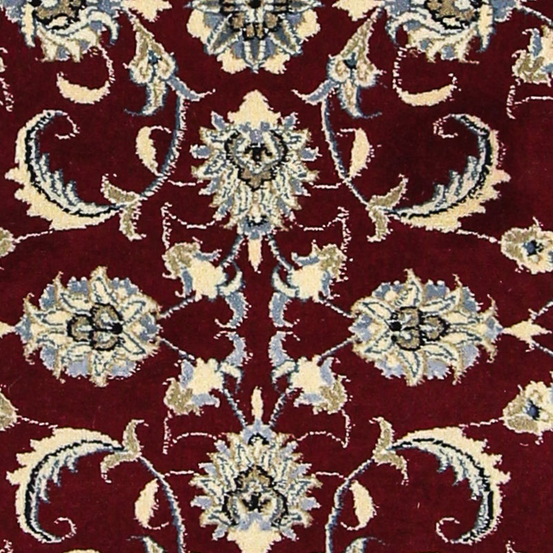 Runner Perser Rug - Nain - 234 x 77 cm - dark red