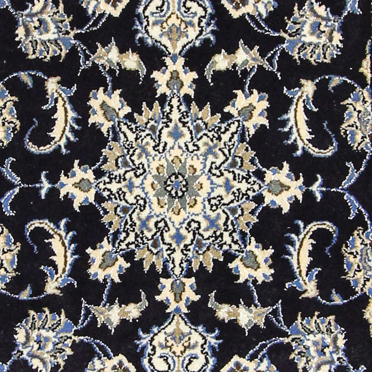 Runner Perser Rug - Nain - 310 x 78 cm - dark blue