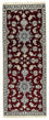 Runner Perser Rug - Nain - 197 x 80 cm - dark red