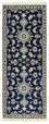 Runner Perser Rug - Nain - 195 x 77 cm - dark blue