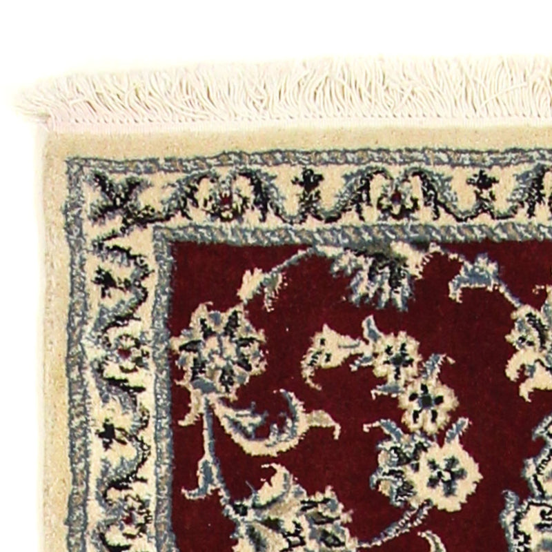 Runner Perser Rug - Nain - 193 x 80 cm - dark red