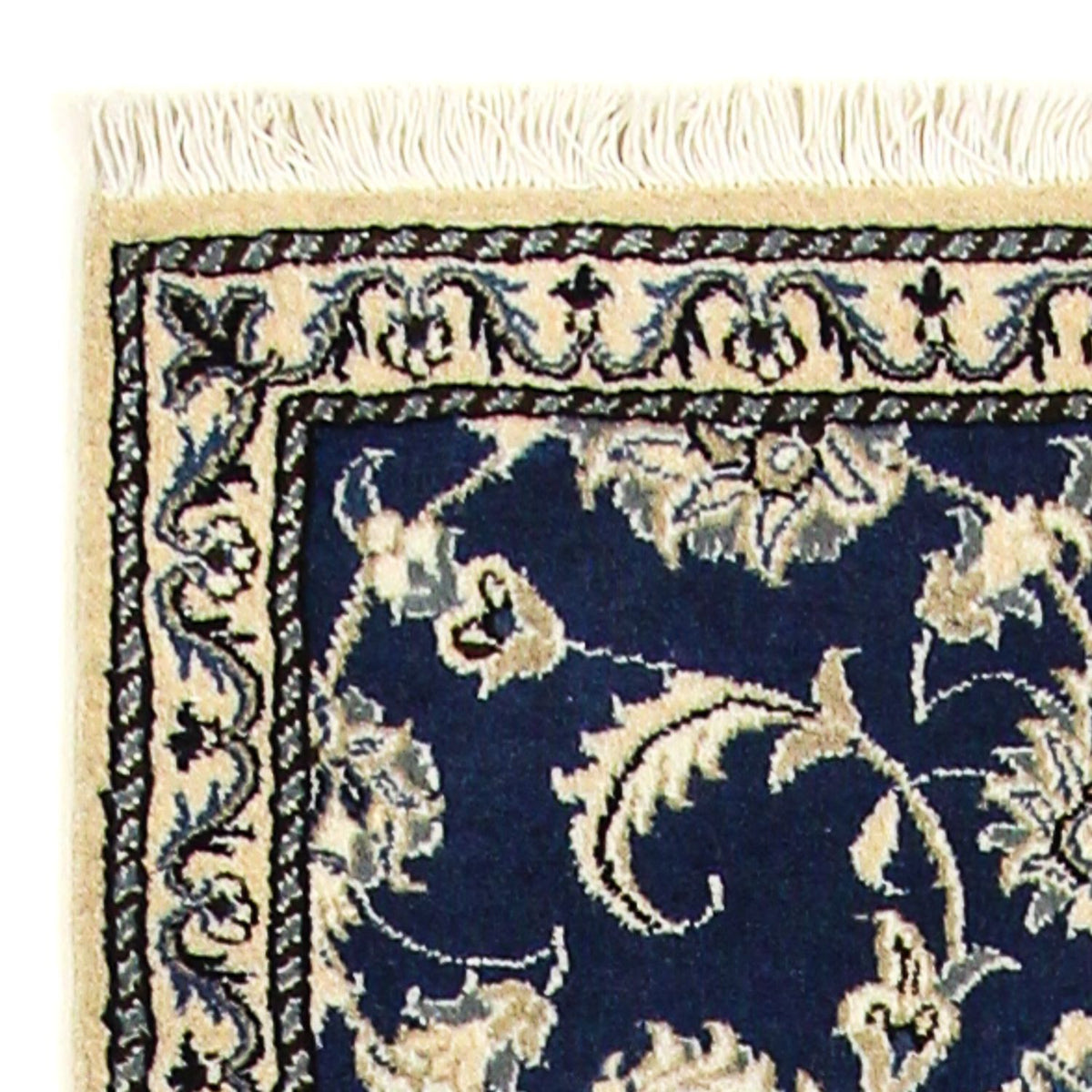 Runner Perser Rug - Nain - 243 x 78 cm - blue