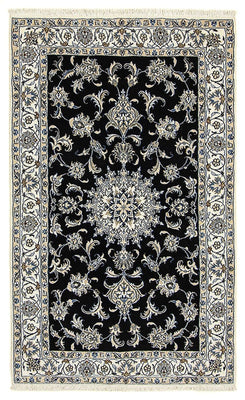 Perser Rug - Nain - 198 x 117 cm - dark blue