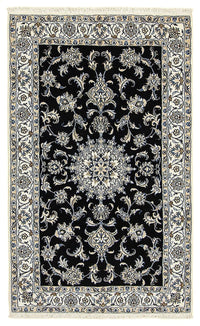 Perser Rug - Nain - 198 x 117 cm - dark blue