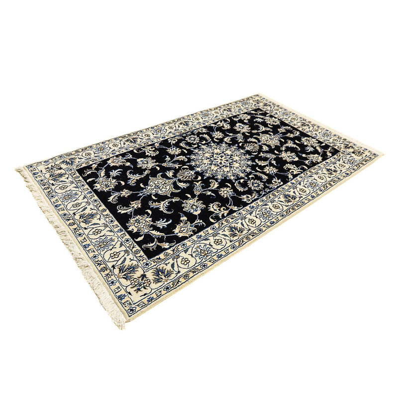 Perser Rug - Nain - 200 x 120 cm - dark blue