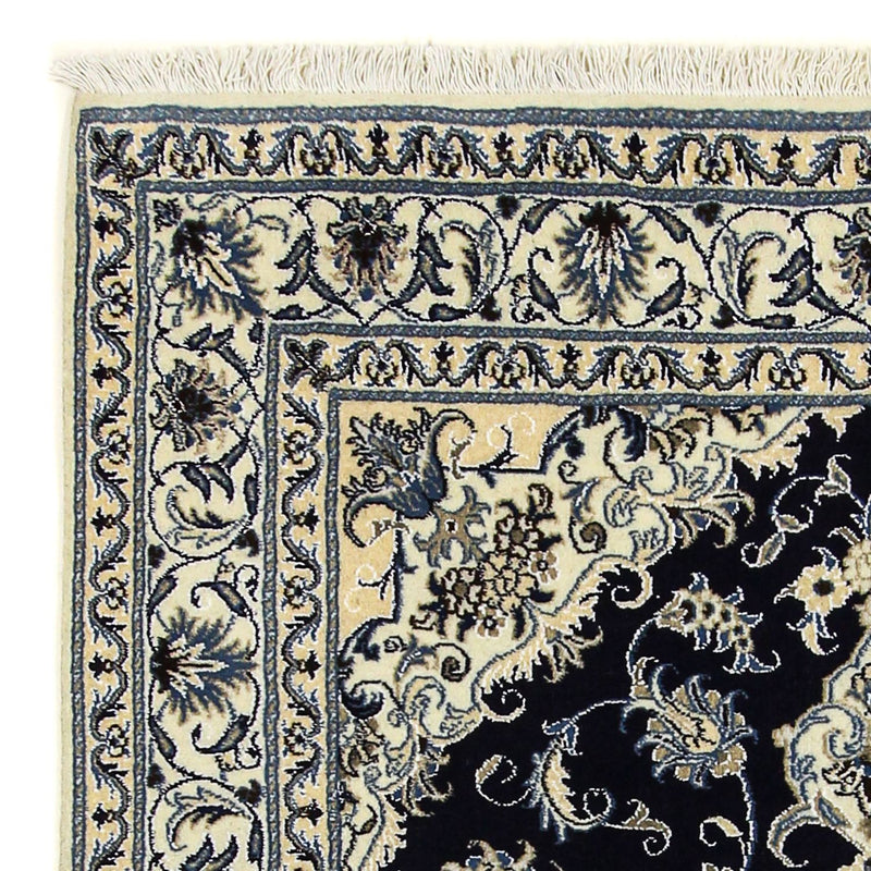 Perser Rug - Nain - 205 x 143 cm - dark blue
