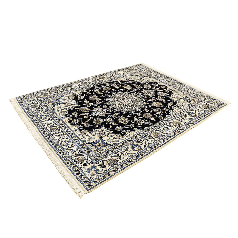 Perser Rug - Nain - 195 x 147 cm - dark blue