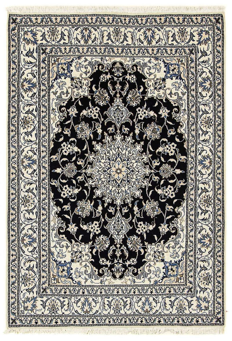 Perser Rug - Nain - 207 x 146 cm - dark blue