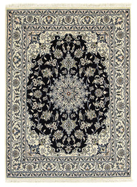Perser Rug - Nain - 193 x 147 cm - dark blue