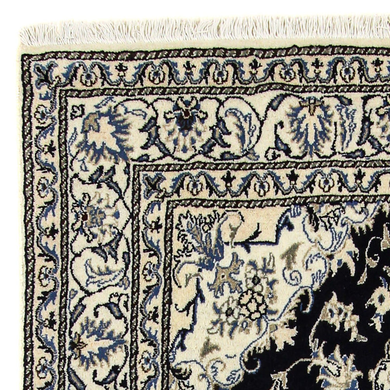 Perser Rug - Nain - 203 x 143 cm - dark blue