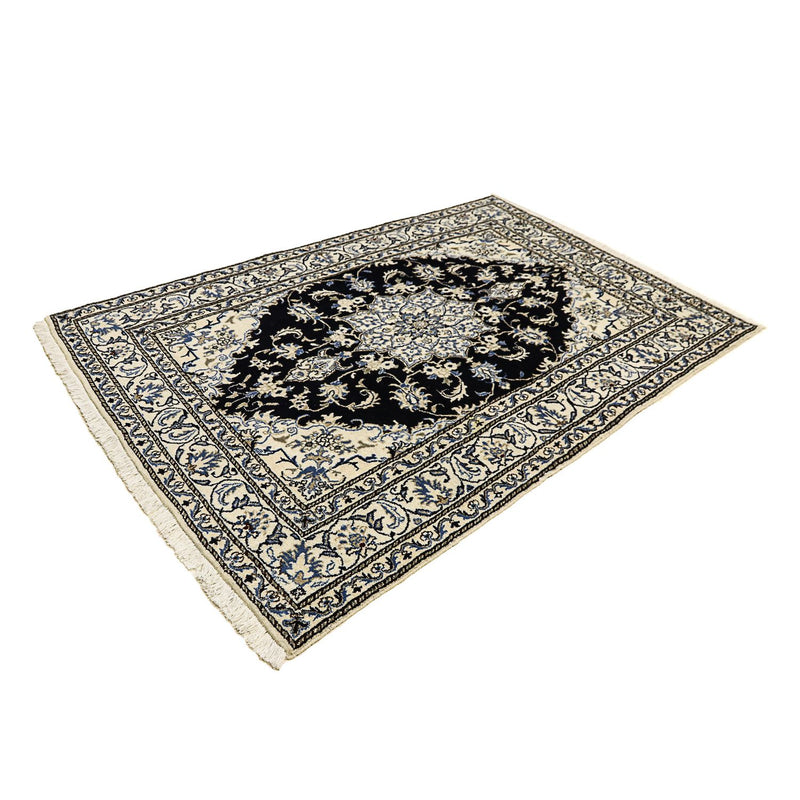 Perser Rug - Nain - 203 x 143 cm - dark blue