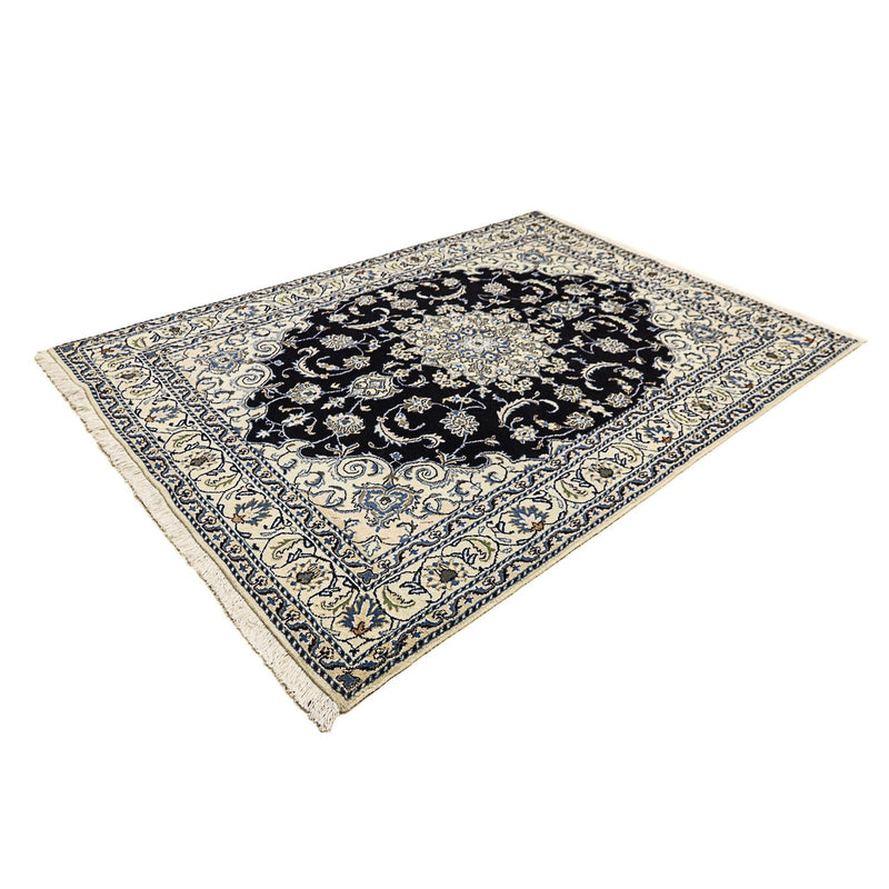 Perser Rug - Nain - 226 x 167 cm - dark blue