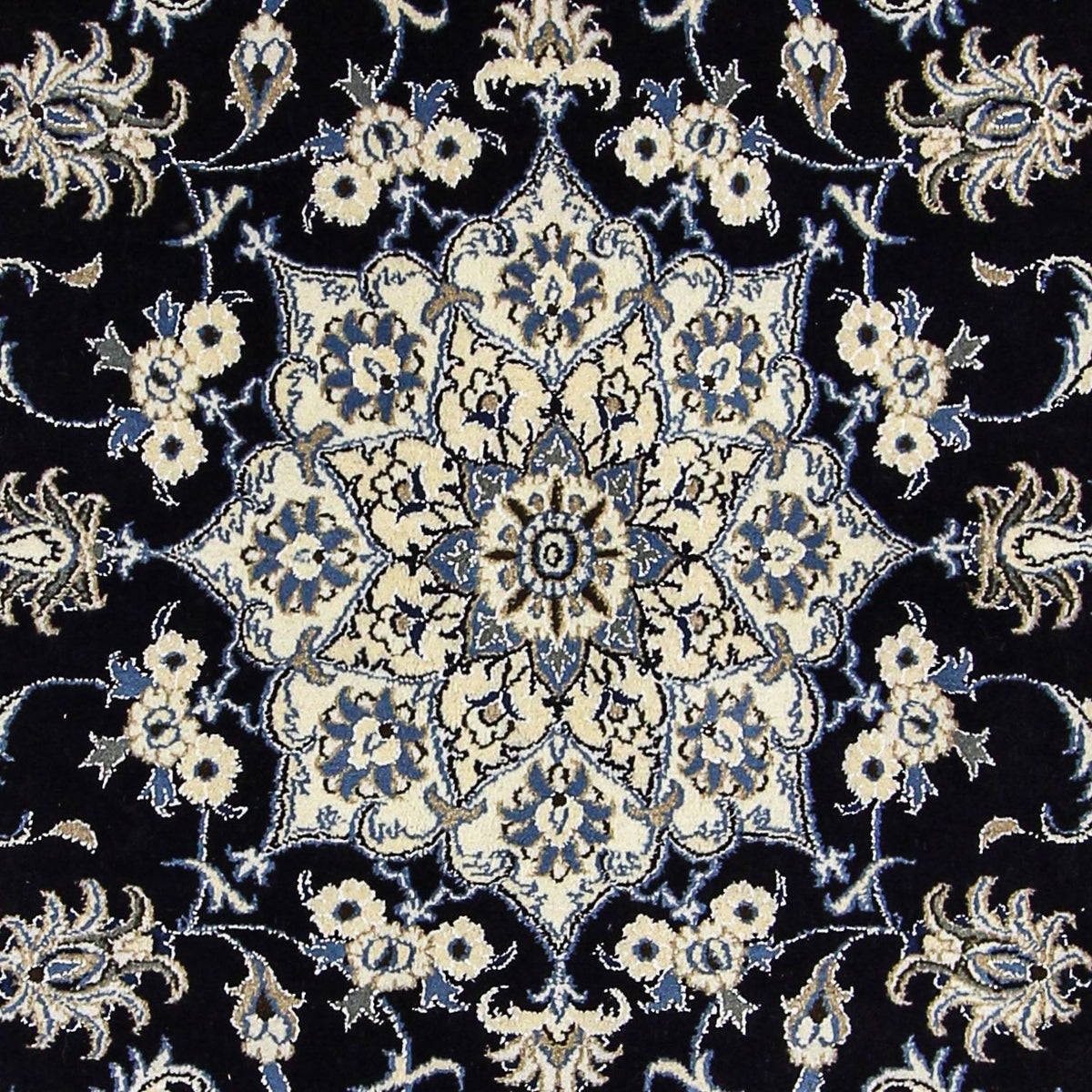 Perser Rug - Nain - 235 x 165 cm - dark blue