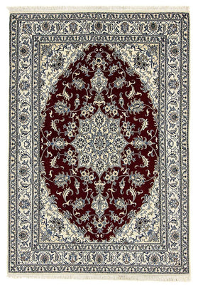 Perser Rug - Nain - 238 x 165 cm - dark red