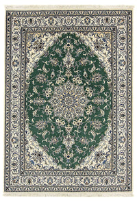 Perser Rug - Nain - 237 x 168 cm - dark green
